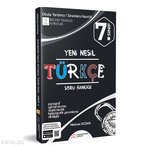 Paragrafın Şifresi 7. Sınıf Yeni Nesil Türkçe Soru Bankası | Mehmet Vi