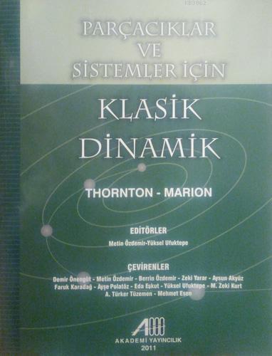 Parçacıklar ve Sistemler İçin Klasik Dinamik | Jerry B. Marion | Akade