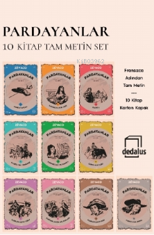 Pardayanlar Seti - 10 Kitap Takım | Michel Zevaco | Dedalus Kitap