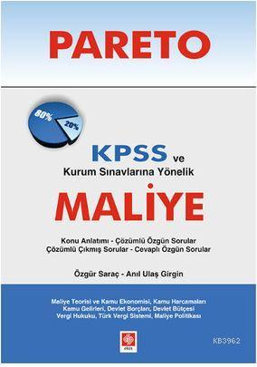 Pareto KPSS ve Kurum Sınavlarına Yönelik Maliye | Özgür Saraç | Ekin K