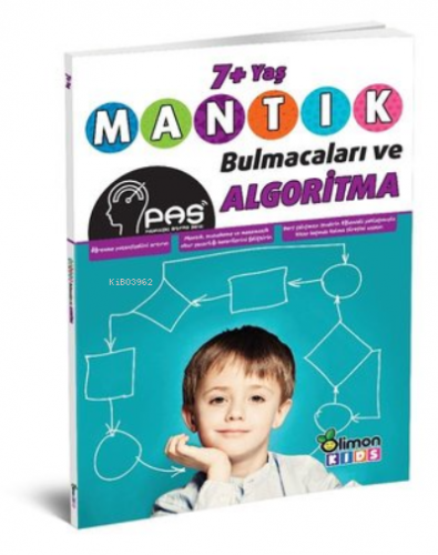 PAS Serisi 7+ Yaş Mantık Bulmacaları ve Algoritma | Kolektif | Limon K