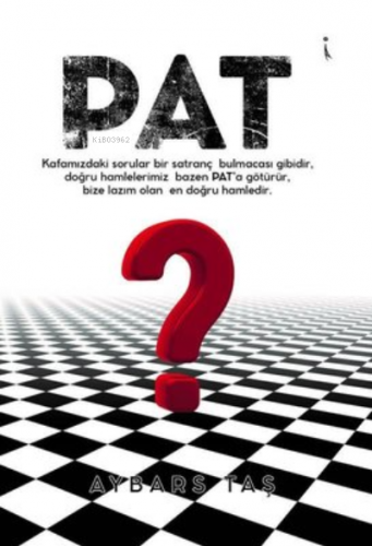 Pat | Aybars Taş | İkinci Adam Yayınları