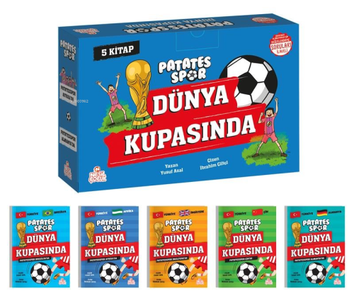 Patatesspor Dünya Kupasında(5 Kitap+Soru Kitapçığı) | Yusuf Asal | Nes