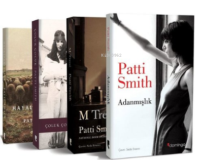 Patti Smith Seti - 4 Kitap Takım | Patti Smith | Domingo Yayınevi