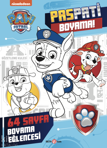 Paw Patrol Paspati Boyama Kitabı | Yosun Şengül | Beta Kids