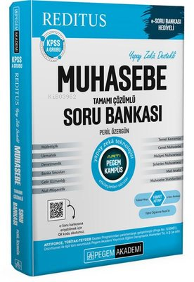 Pegem Akademi KPSS A Grubu Muhasebe Tamamı Çözümlü Soru Bankası | Peri