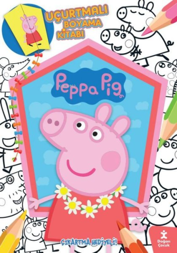 Peppa Pig - Uçurtmalı Boyama Kitabı - Çıkartma Hediyeli! | Kolektif | 