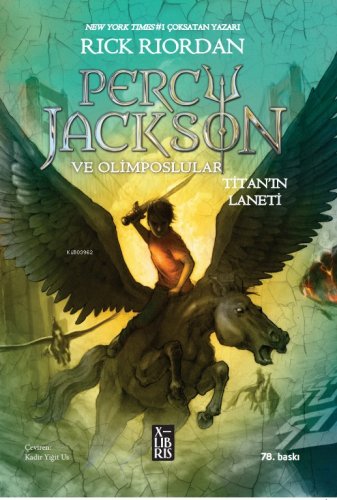 Percy Jackson ve Olimposlular - Titan'ın Laneti | Rick Riordian | Xlib