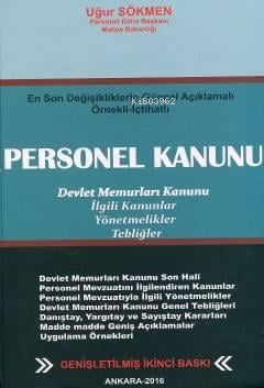 Personel Kanunu (Uğur Sökmen) | Uğur Sökmen | Yazarın Kendi Yayını