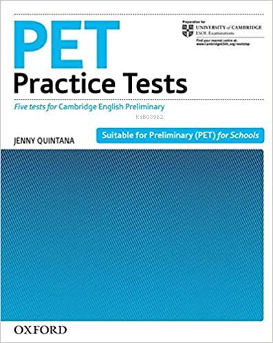 PET Practice Tests | Jenny Quintana | Oxford University Press