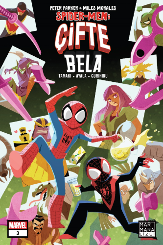 Peter Parker & Miles Morales Spider-Men: Çifte Bela #3 | Mariko Tamaki