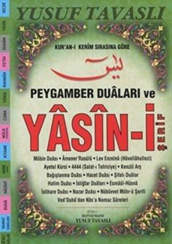 Peygamber Duaları ve Yasin-i Şerif Dergi Boy (Kod D68) | Yusuf Tavaslı