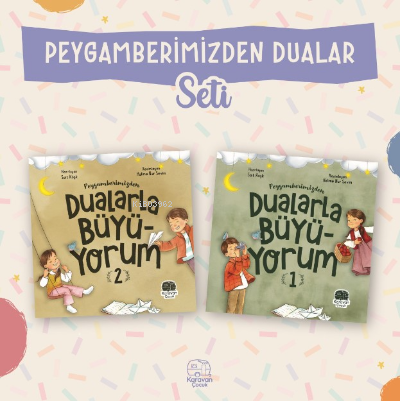 Peygamberimizden Dualar Seti(İki Kitap) | Sait Köşk | Karavan Çocuk Ya