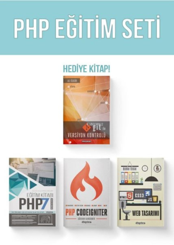 PHP Eğitim Seti - 4 Kitap Takım | Ali Özgür | Dikeyeksen Yayınevi