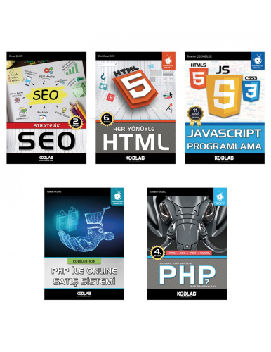 Php Tabanlı Web Tasarım Seti | Kolektif | Kodlab Yayıncılık