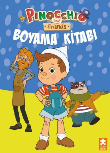 Pinocchio and Friends - Boyama Kitabı 3 | Kolektif | Eksik Parça Yayın