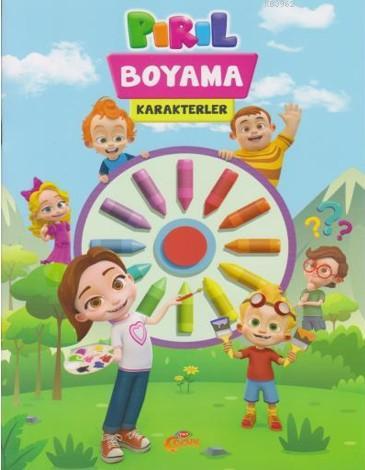 Pırıl Boyama Karakterler | Neslihan Bayram Sacihan | Pırıl Çocuk