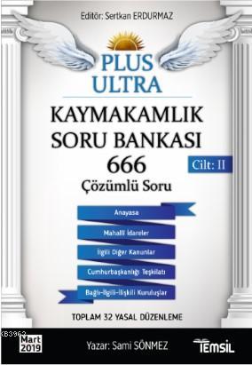 Plus Ultra Kaymakamlık Soru Bankası Cilt II | Sami Özmen | Temsil Kita