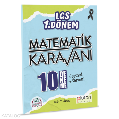 2023 LGS 1. Dönem Matematik Karavanı 10 Deneme Sınavı Plüton Yayınları