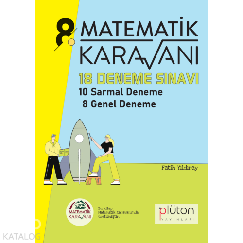 Matematik Karavanı LGS 8. Sınıf 18 Deneme Sınavı Plüton Yayınları | Fa