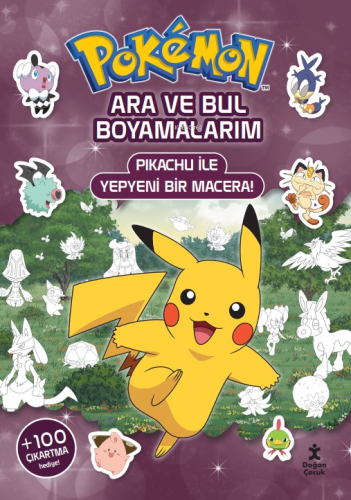 Pokémon Ara ve Bul Boyamalarım - Pikachu ile Yepyeni Bir Macera! | Kol