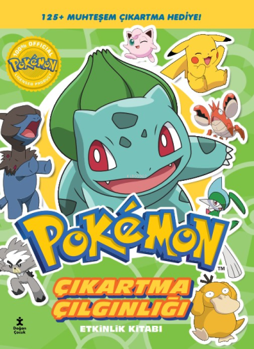 Pokémon - Bulbasaur Çıkartma Çılgınlığı Etkinlik Kitabı | Kolektif | D