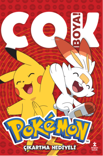 Pokemon Çok Boya Çıkartmalı Dev Boyama Kitabı | Kolektif | Doğan Çocuk