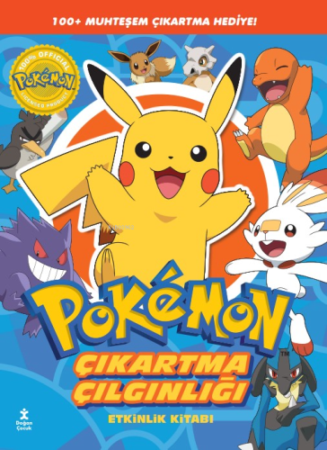 Pokémon - Pikachu Çıkartma Çılgınlığı Etkinlik Kitabı | Kolektif | Doğ