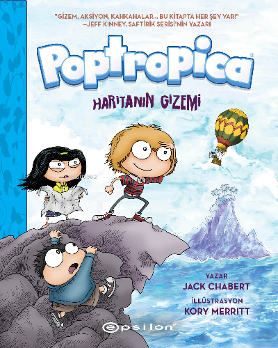 Poptropica 1 – Haritanın Gizemi | Jack Chabert | Epsilon Yayınevi