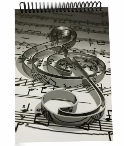 Porte Music Gifts Üstten Spiralli Defter | | Porte Müzik Yayınları