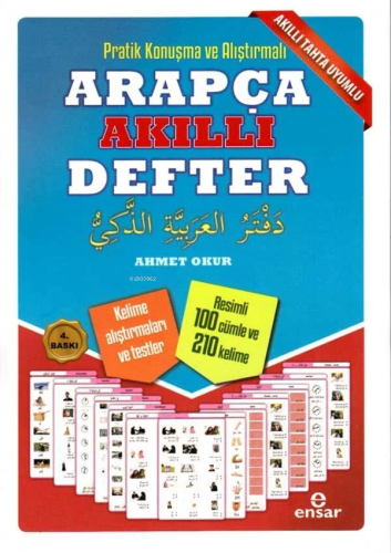 Pratik Konuşma ve Alıştırmalı Arapça Akıllı Defter | Ahmet Okur | Ensa