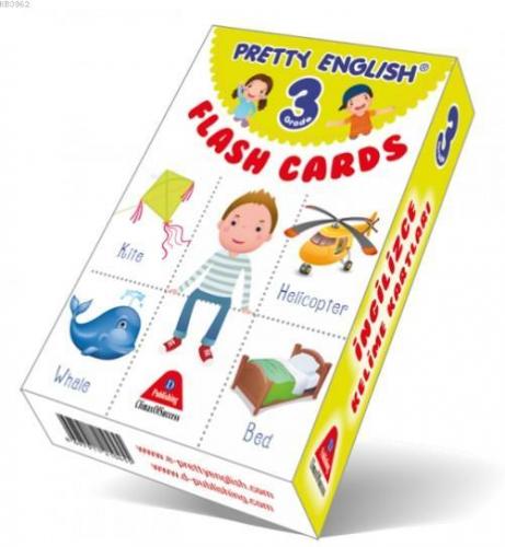 Pretty English Flash Cards / İngilizce Kelime Kartlartı 3. Sınıf | Fil