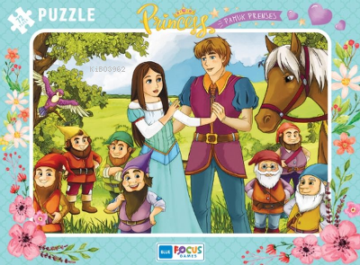 Princess Pamuk Prenses Puzzle 72 Parça | | Blue Focus Yayınları