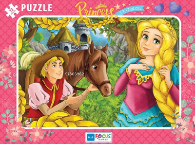 Princess Rapunzel Puzzle 72 Parça | | Blue Focus Yayınları