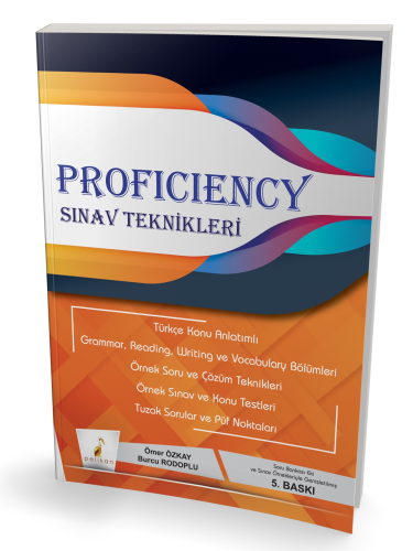 Proficiency Sınav Teknikleri | Burcu Rodoplu | Pelikan Yayınevi