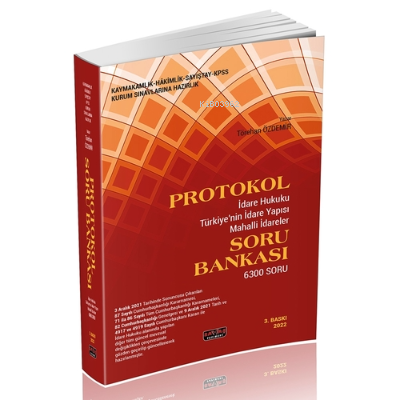 Protokol;;İdare Hukuku Soru Bankası | Törehan Özdemir | Savaş Yayınevi