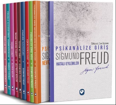 Psikoloji Seti (10 Kitap Takım) | Sigmund Freud | Cem Yayınevi