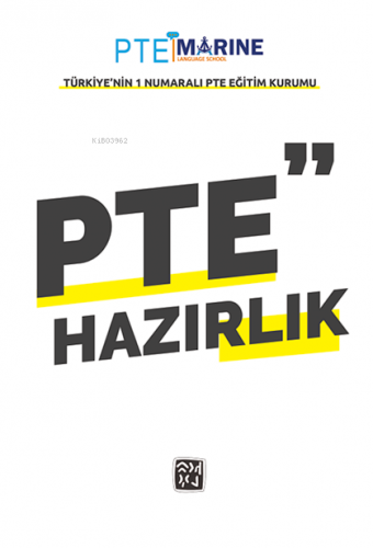 PTE Hazırlık PTE Marine Language School | Kolektif | Kutlu Yayınevi