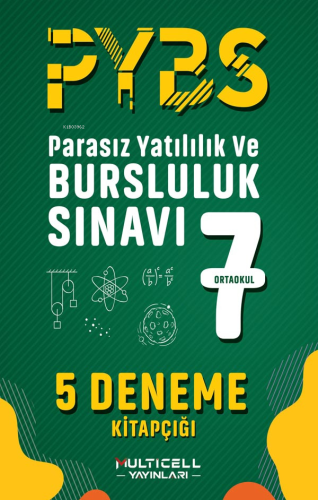 Pybs Deneme Sınavı - 7. Sınıf | Kolektif | Multicell Yayınları