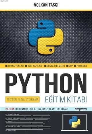 Python Eğitim Kitabı | Volkan Taşçı | Dikeyeksen Yayınevi