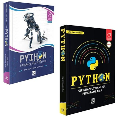 Python Uzmanlık Seti - 2 Kitap Takım | Kolektif | Unikod Yayınevi