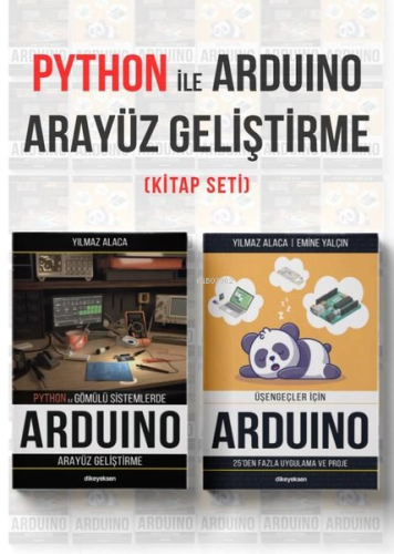 Python ve Arduino Arayüz Geliştirme Seti - 2 Kitap Takım | Emine Yalçı