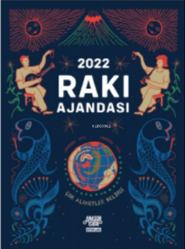 Rakı Ajandası 2022 | Kolektif | Overteam Yayınları