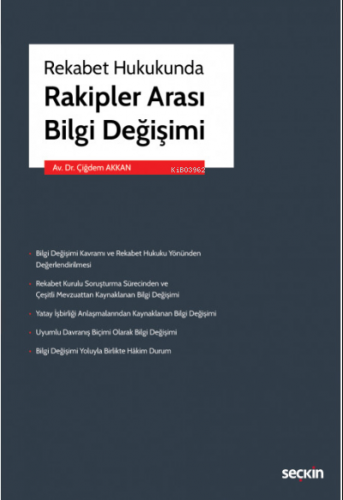 Rakipler Arası Bilgi Değişimi | Çiğdem Akkanat | Seçkin Yayıncılık