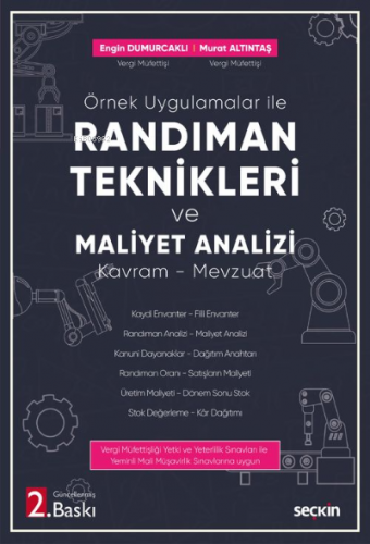 Randıman Teknikleri ve Maliyet Analizi | Engin Dumurcaklı | Seçkin Yay