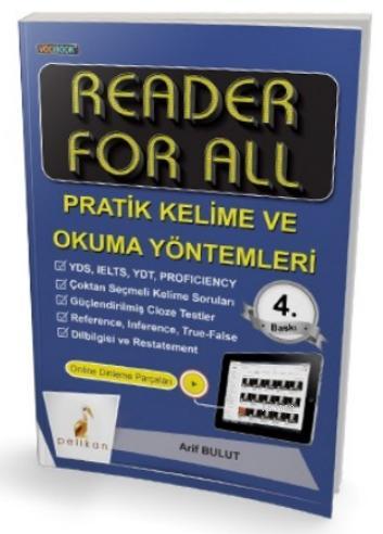 Reader for All - Pratik Kelime ve Okuma Yöntemleri | Arif Bulut | Peli