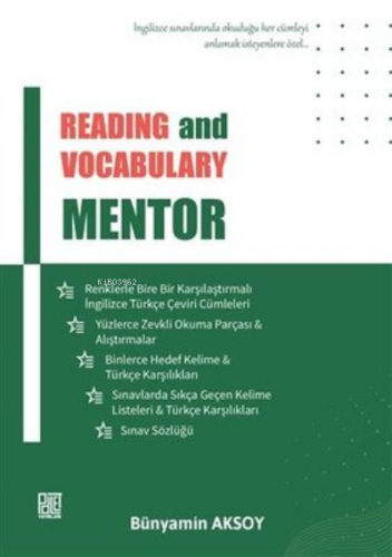 Reading And Vocabulary Mentor | Bünyamin Aksoy | Palet Yayınları