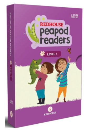 Redhouse Peapod Readers İngilizce Hikâye Seti 1 (Kutulu Ürün) | Kolekt