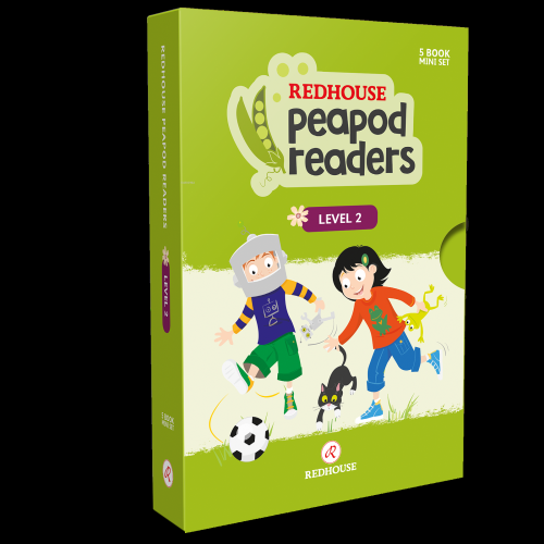 Redhouse Peapod Readers İngilizce Hikâye Seti 2 (Kutulu Ürün) | Kolekt