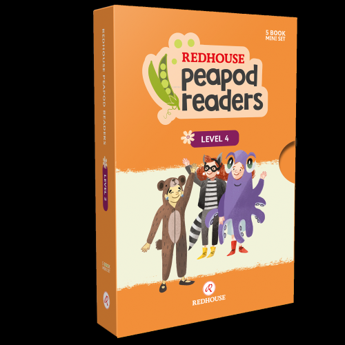 Redhouse Peapod Readers İngilizce Hikâye Seti 4 (Kutulu Ürün) | Kolekt